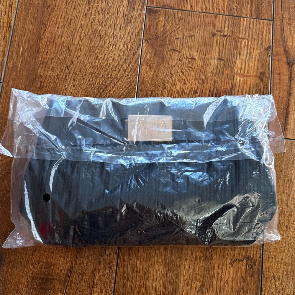 Laura Geller Black Cosmetic Bag